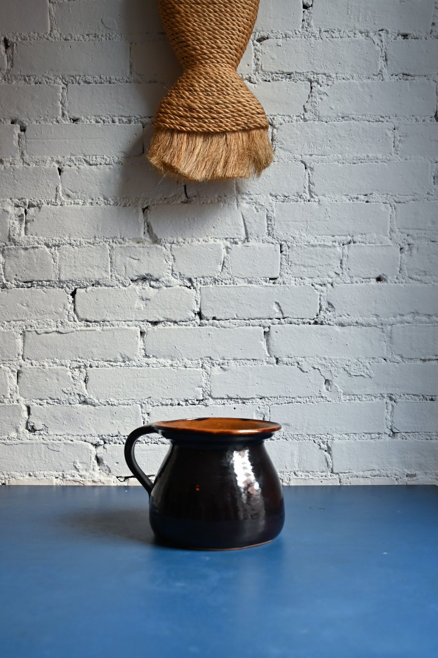 Vintage Black Crock Pot