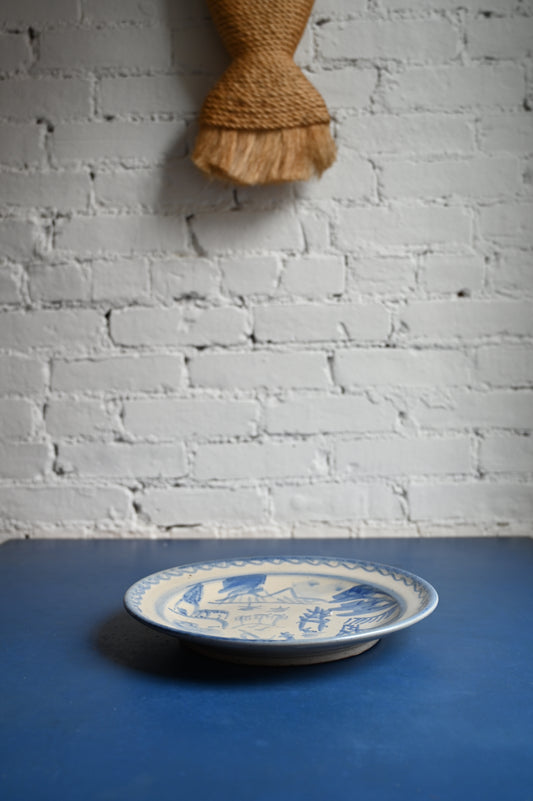 Hand painted plate XL