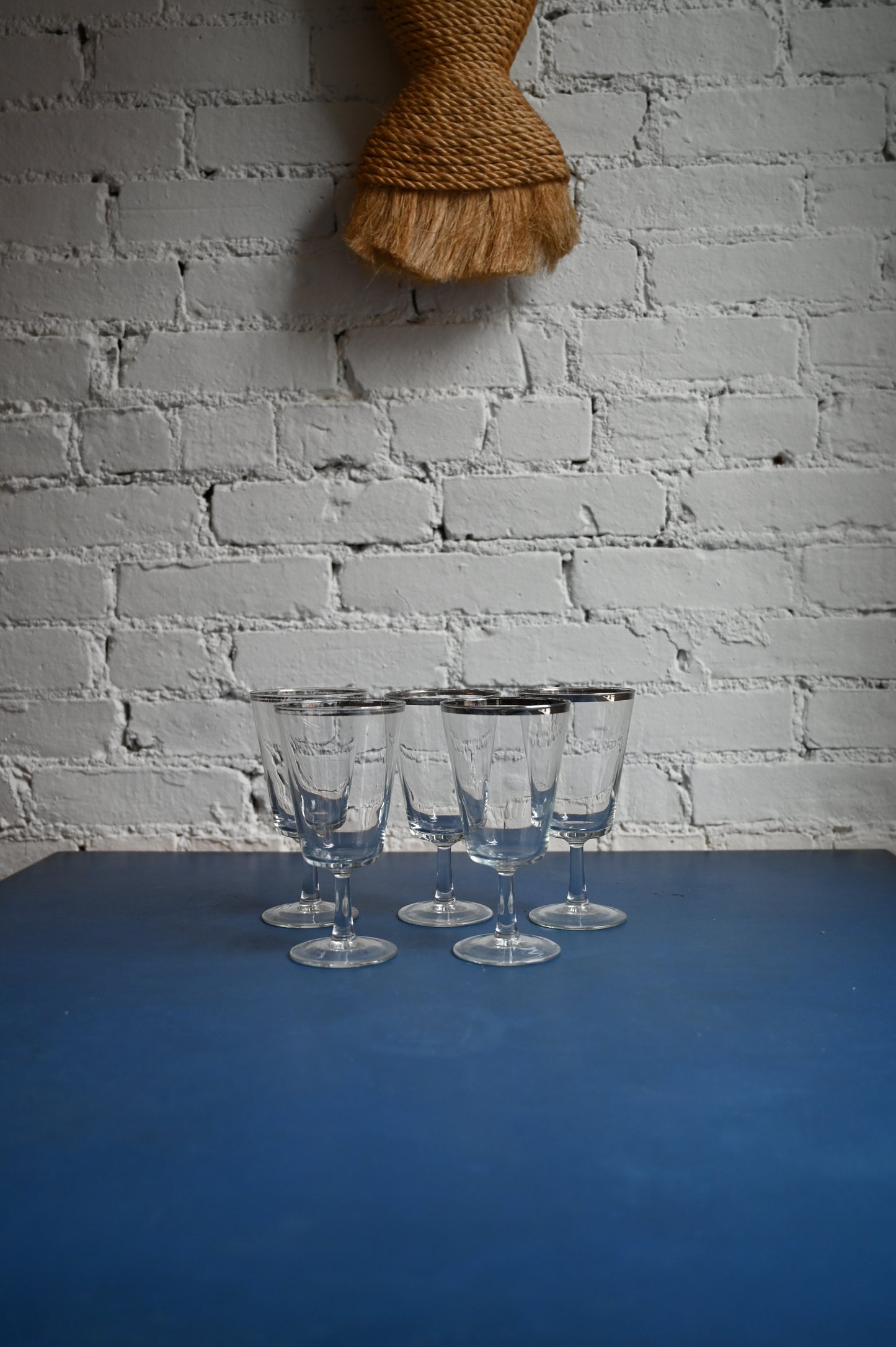 Vintage silver detail glasses.