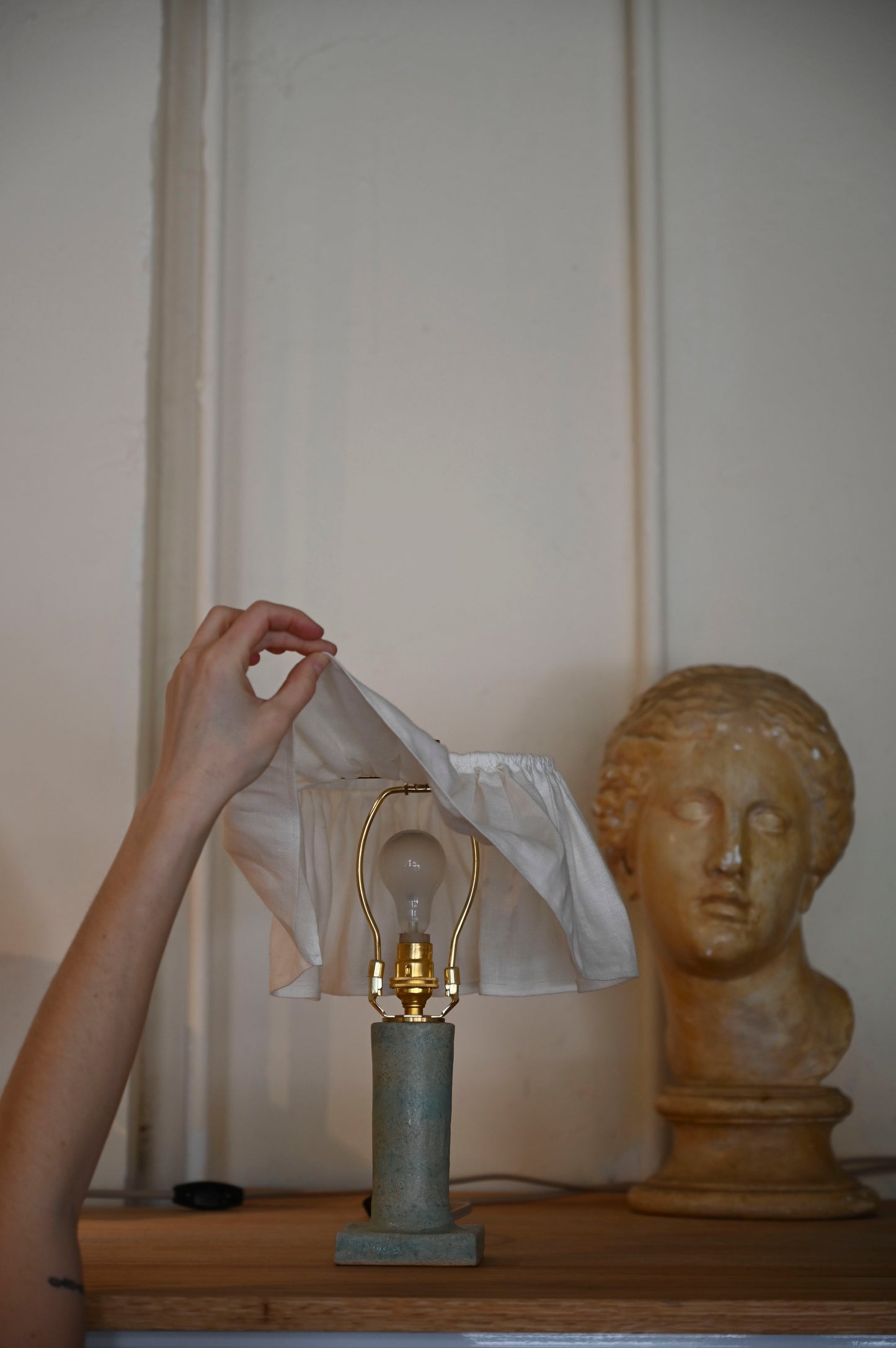 Ana Corrigan Curtain Lamp