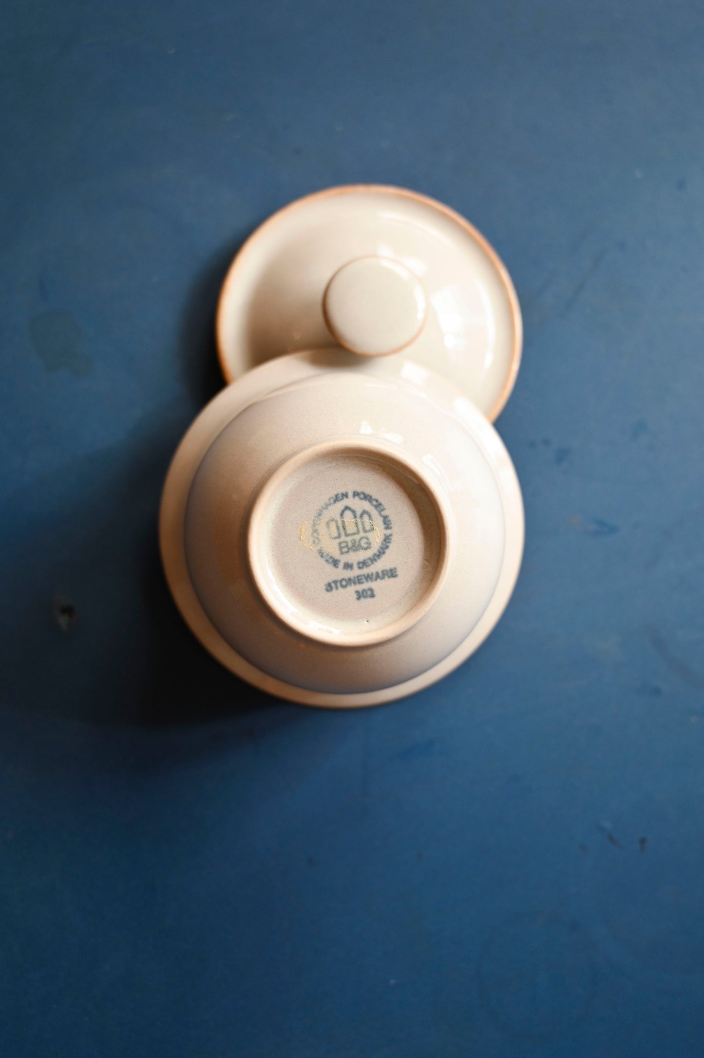 Bing and Grondahl lidded bowl