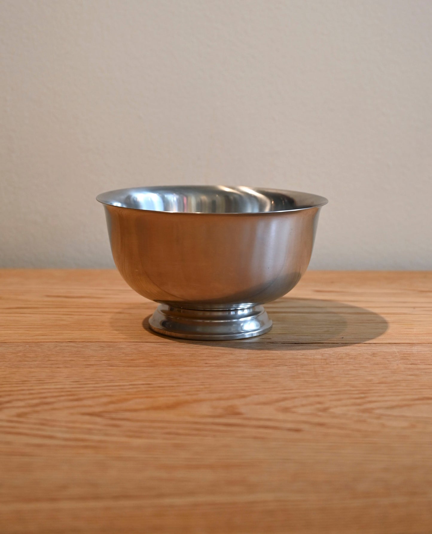 Vintage stainless steel bowl