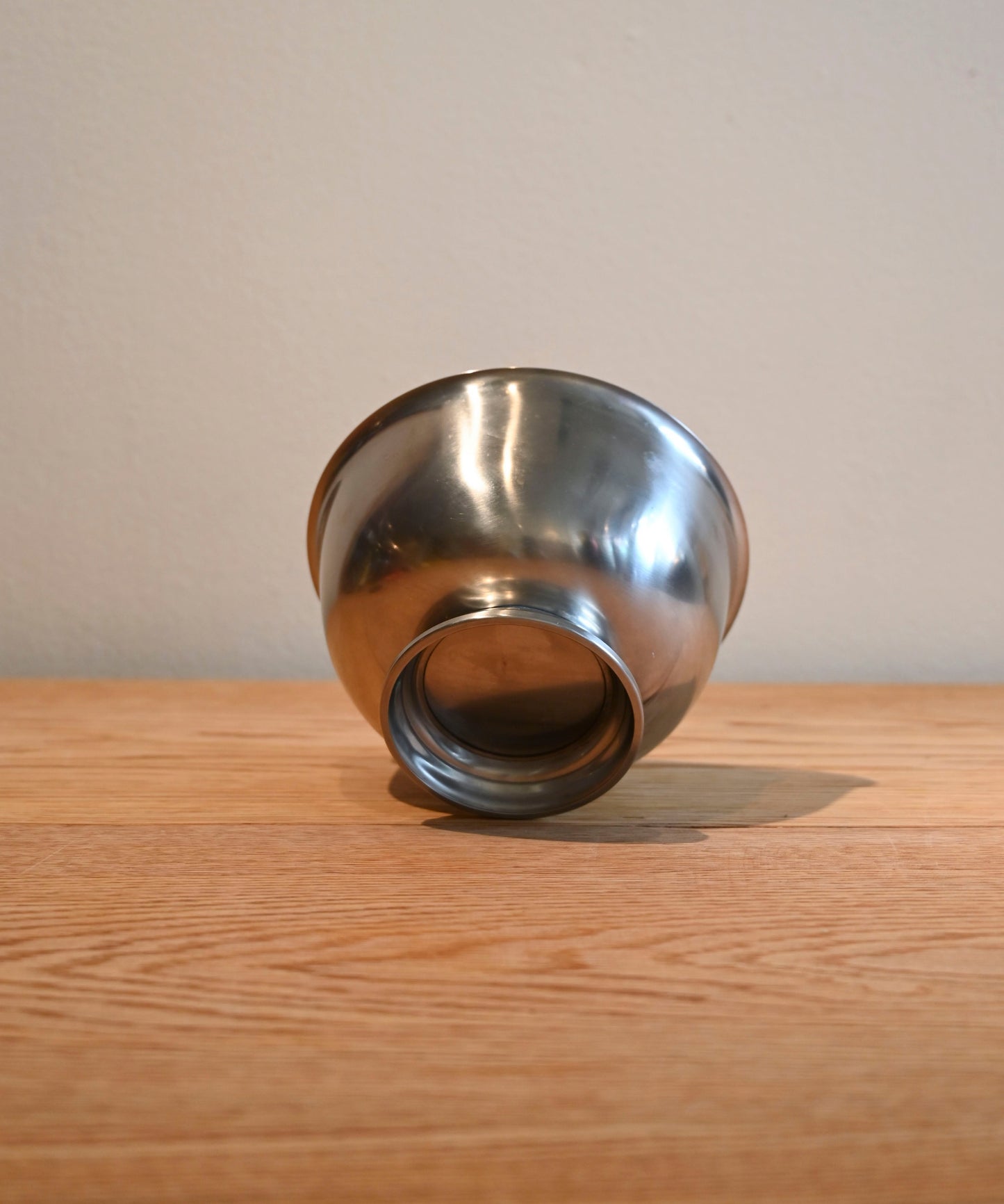 Vintage stainless steel bowl