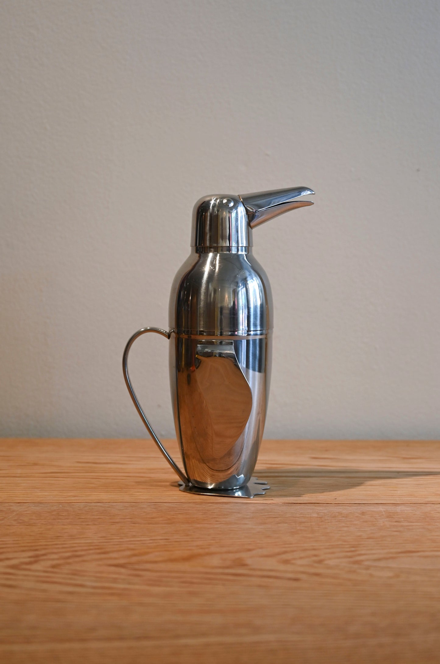 Vintage Penguin Cocktail Shaker