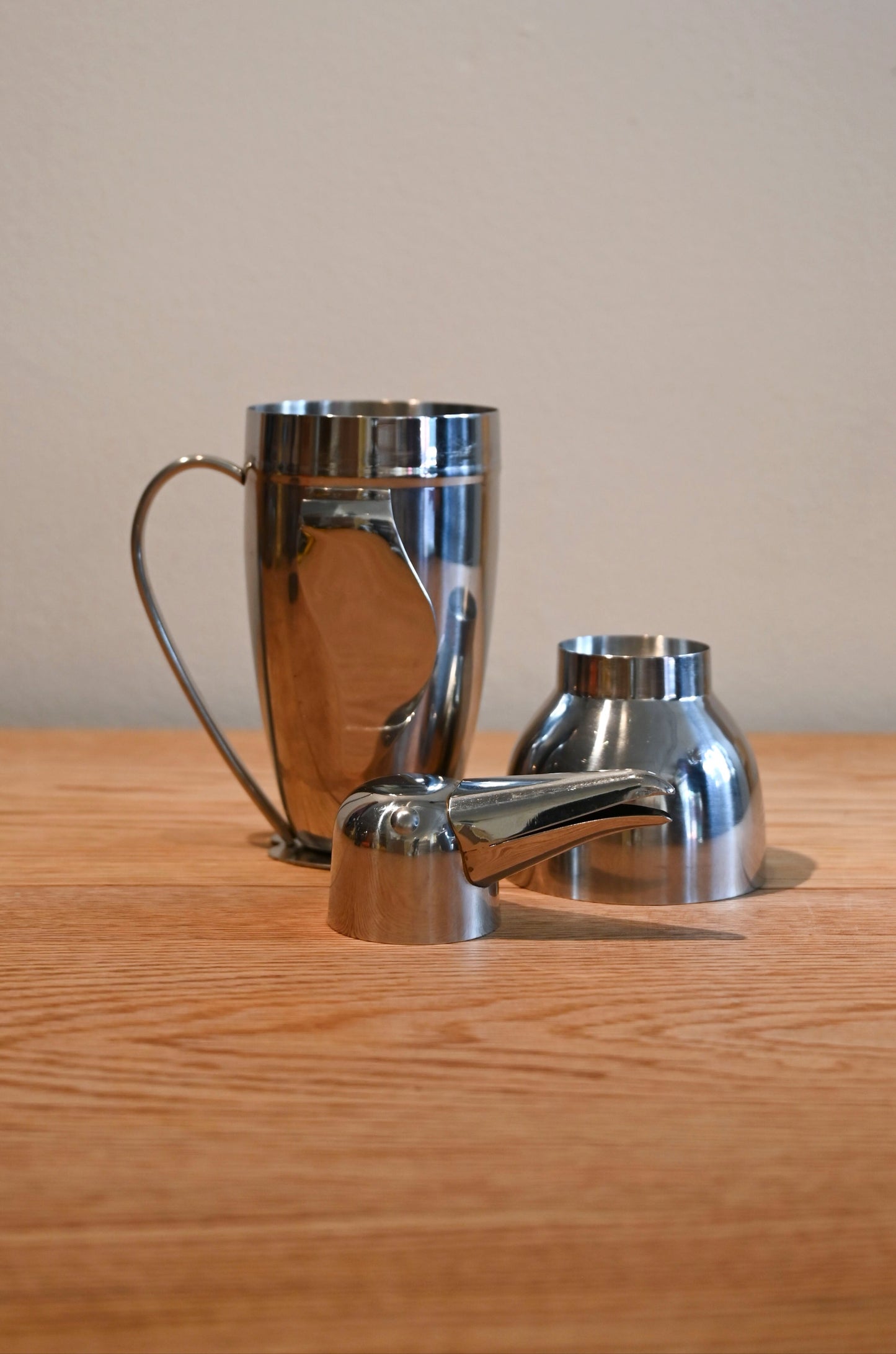 Vintage Penguin Cocktail Shaker